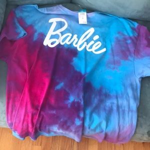 Tie dye Barbie Tee